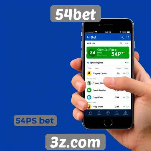 Facilidade de uso do aplicativo 54bet