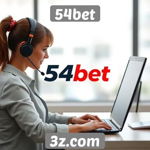 O suporte ao cliente do 54bet é eficiente