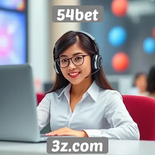 Suporte ao cliente e atendimento no 54bet