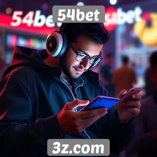 Experiência do usuário em dispositivos móveis no 54bet
