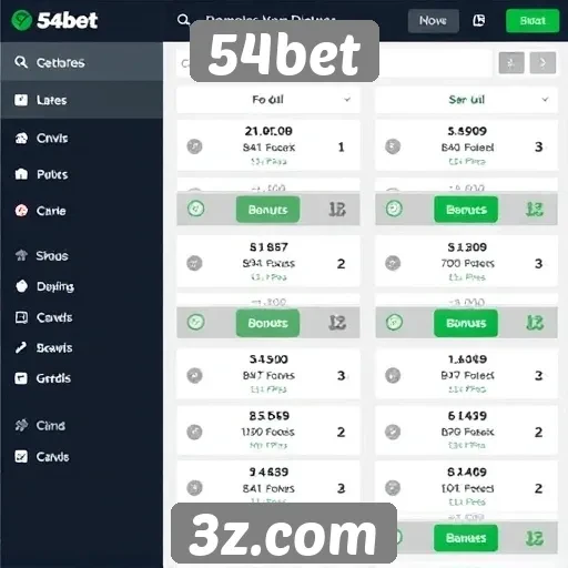 Novos bônus e promoções disponíveis na 54bet