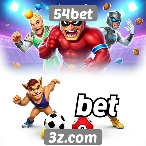 Variedade de jogos disponíveis no 54bet